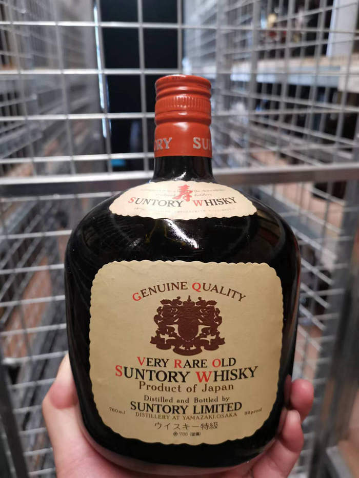 〓日威代名词〓三得利 80年代 双狮 特级 SUNTORY OLD 寿牌威士忌 786