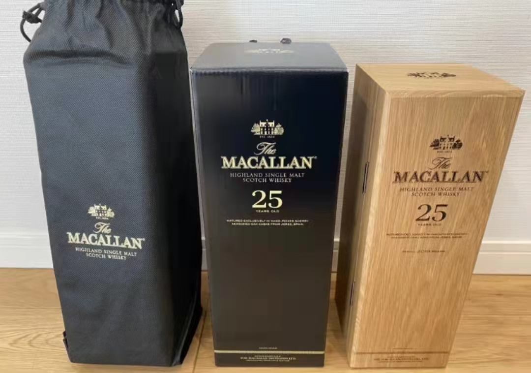 麦卡伦25年，日版   到了5瓶